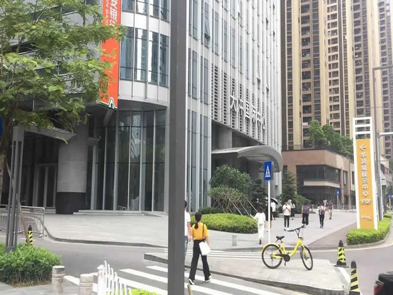 大沖國際中心物業(yè)保潔案例